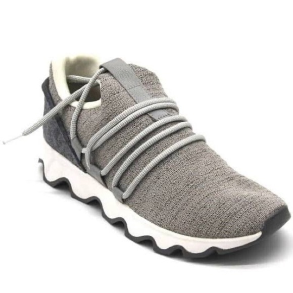 Sorel Kinetic Lace Trainers Grey Size 8 - Picture 1 of 11